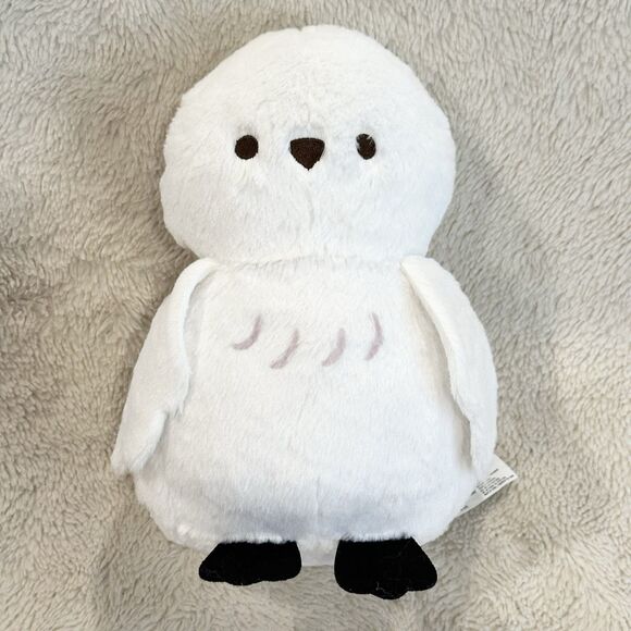 Wizarding World Harry Potter Hedwig Owl Stuffed Baby Plush 10" White Just Play - Picture 1 of 5